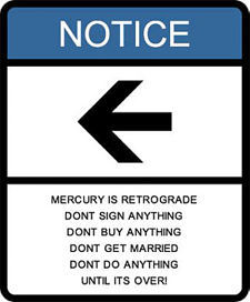 Mercury in Retrograde